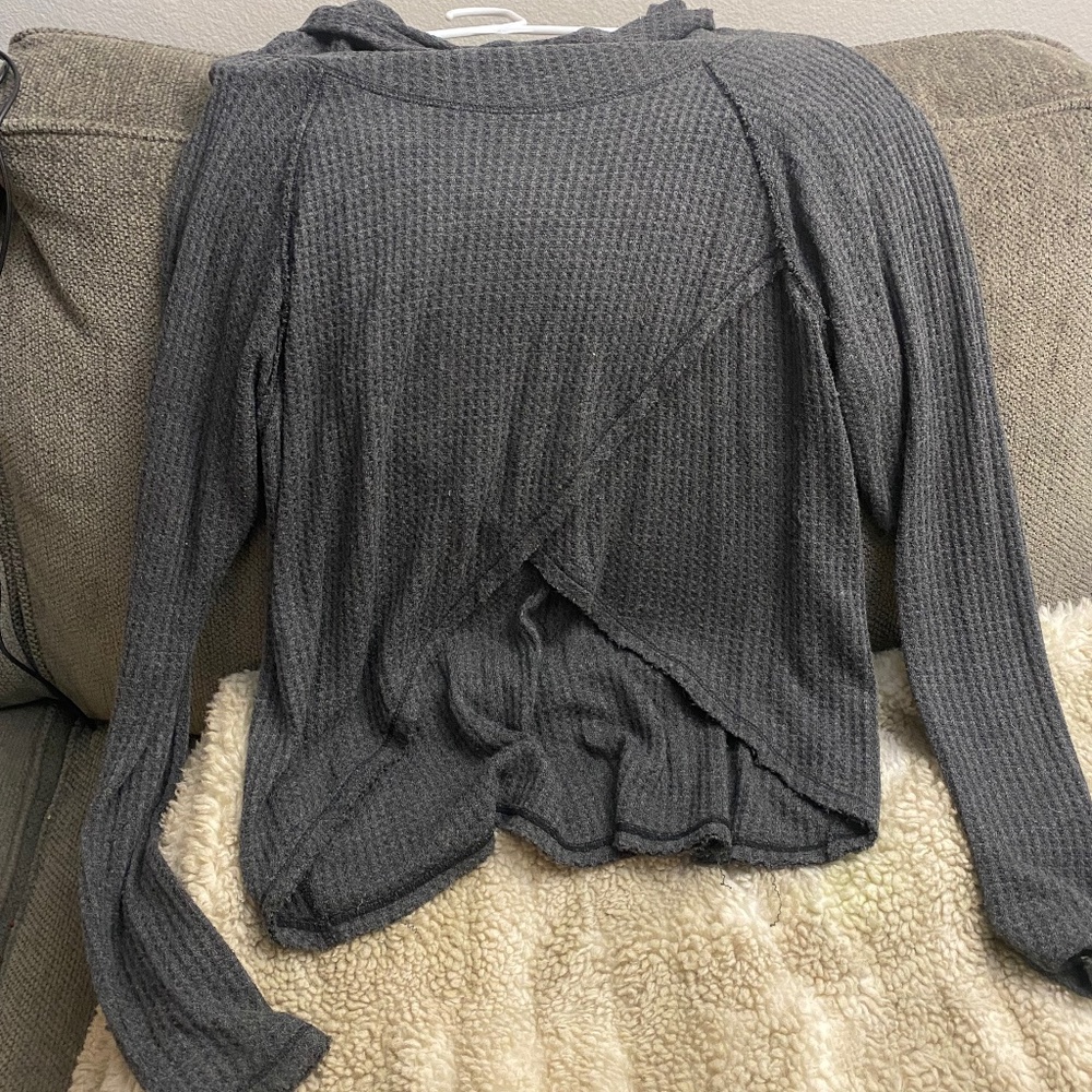 Grey Waffle top free people